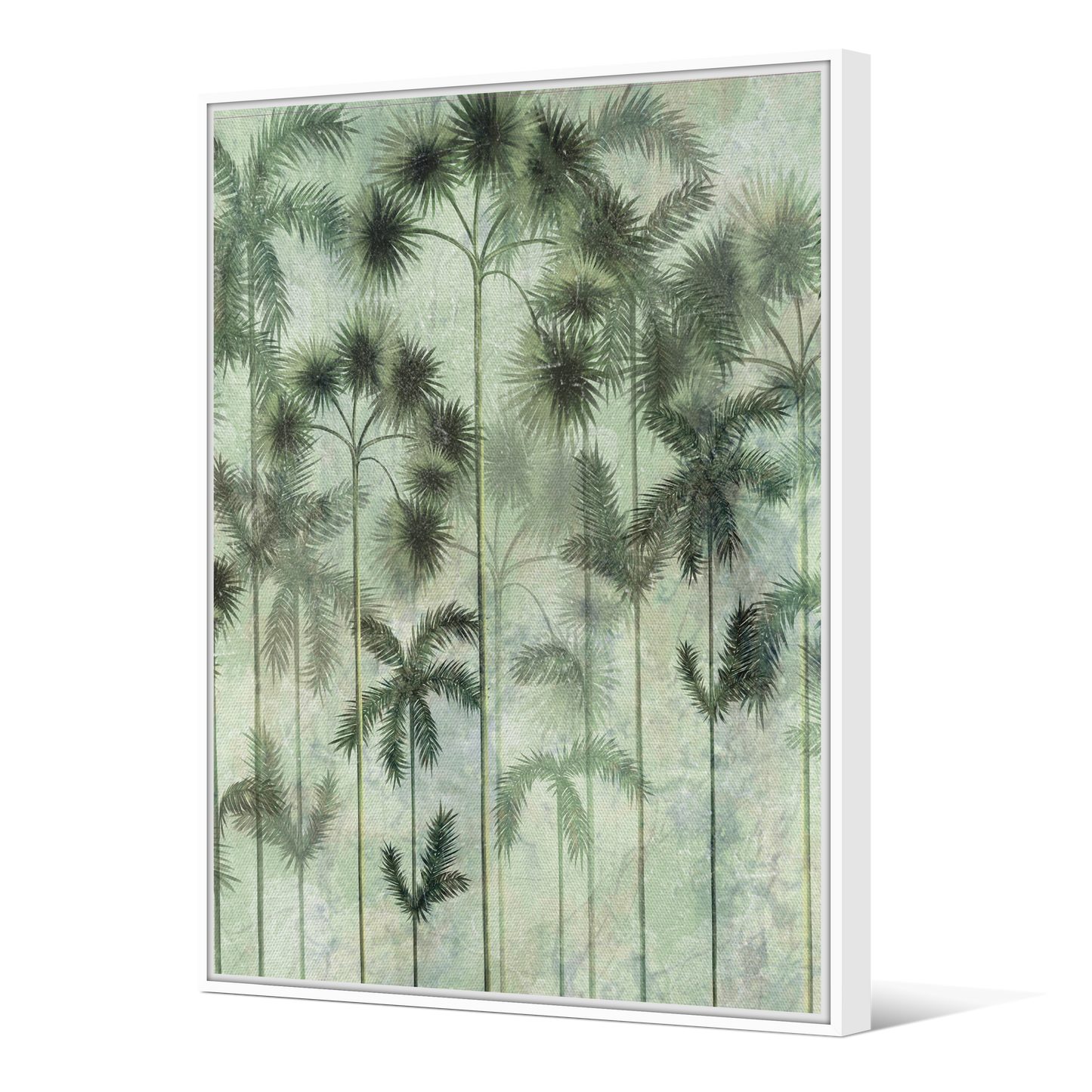 Tableau avec Cache Clou | Collection Amazonia Jungle | Vue Aérienne