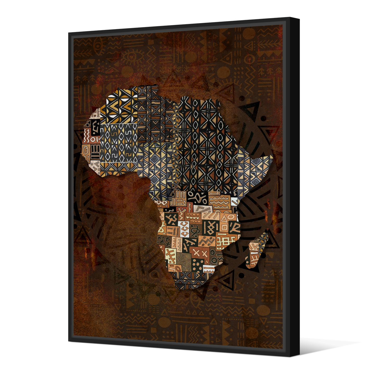 Tableau avec Cache Clou | Collection African Ethnic | Patchwork Africain