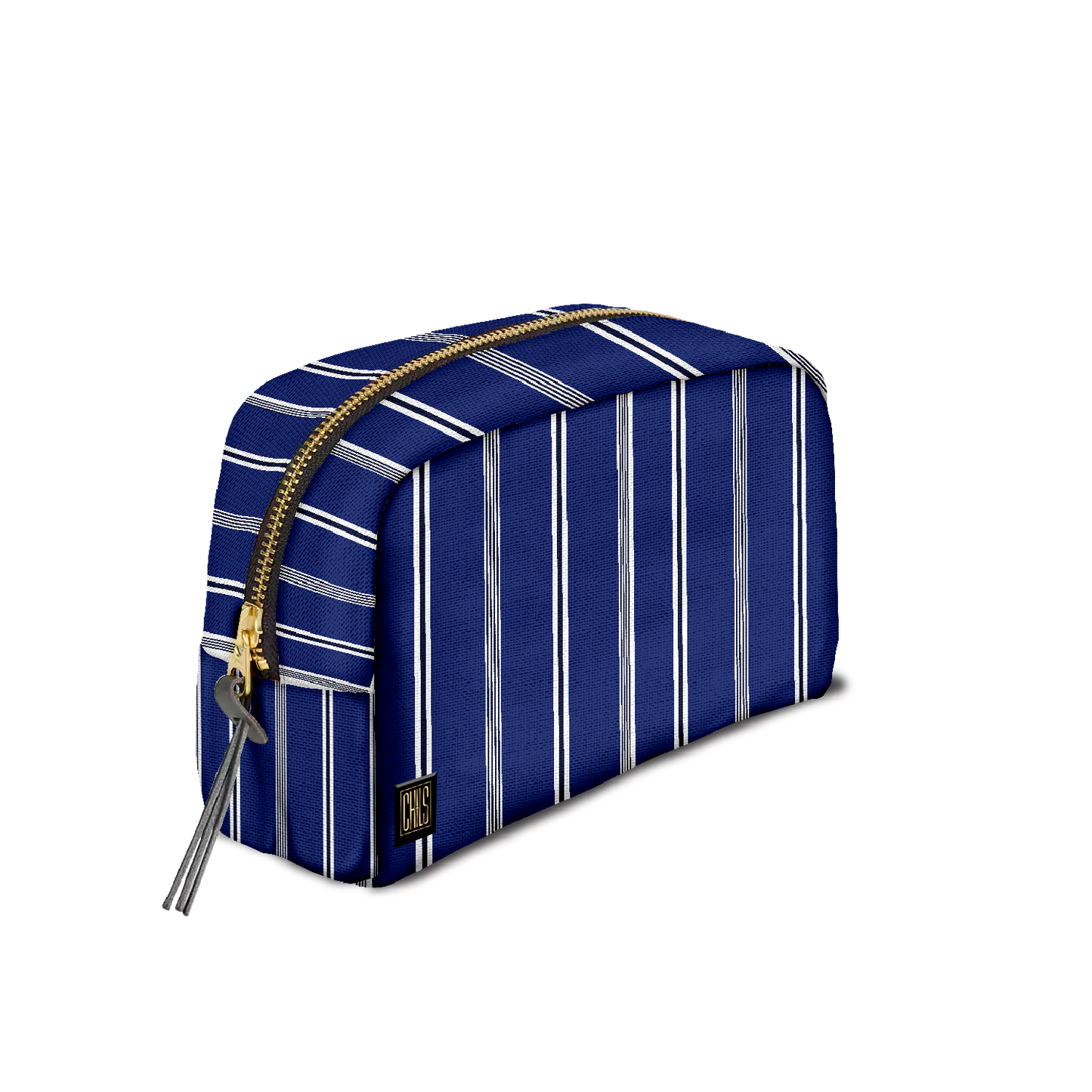 Trousse Classique | Collection Ocean Blue | "Rayures Royal"