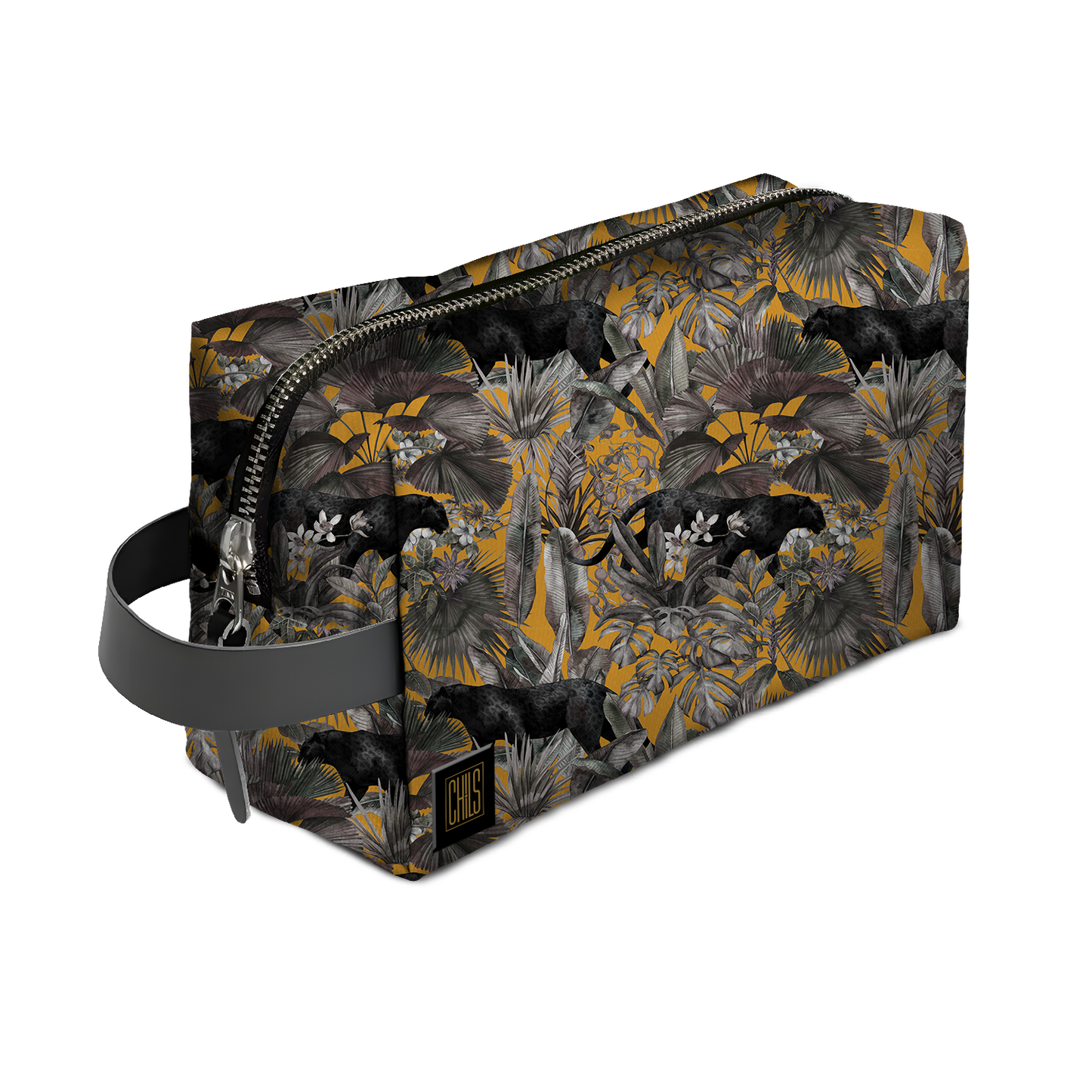Trousse de Voyage | Collection Jungle Savane | "Panthères en Marche"