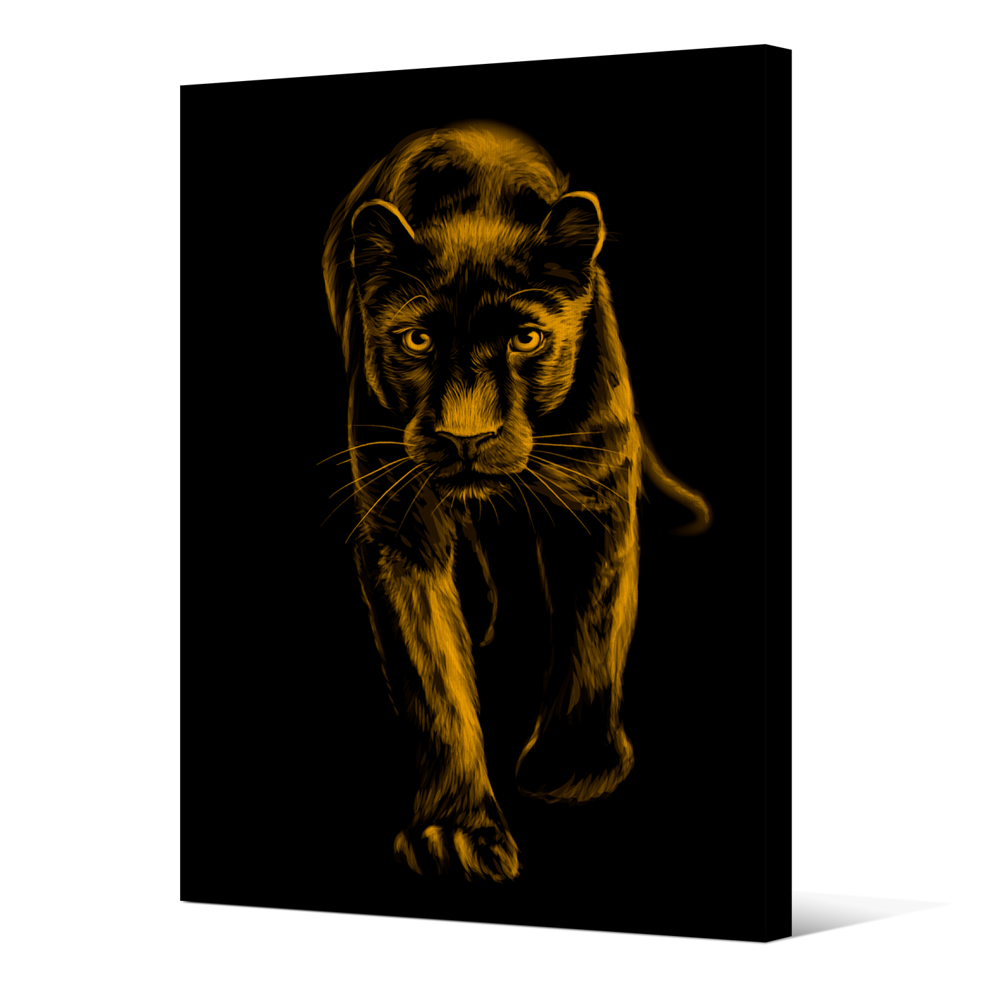 Toile sur Châssis | Collection Jungle Savane | Panthère en Repérage