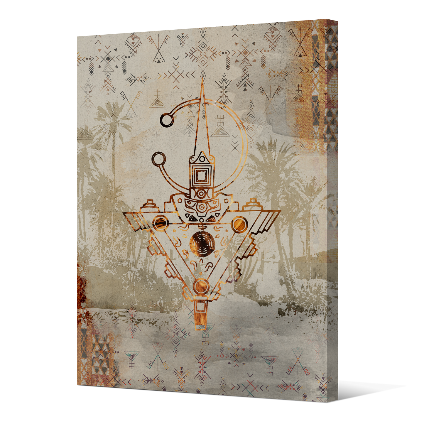 Tableau sur Toile | Collection Berbère | Fibule