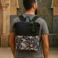 Sac à dos Caravane| Collection Exclusive | Botanical - Khzama