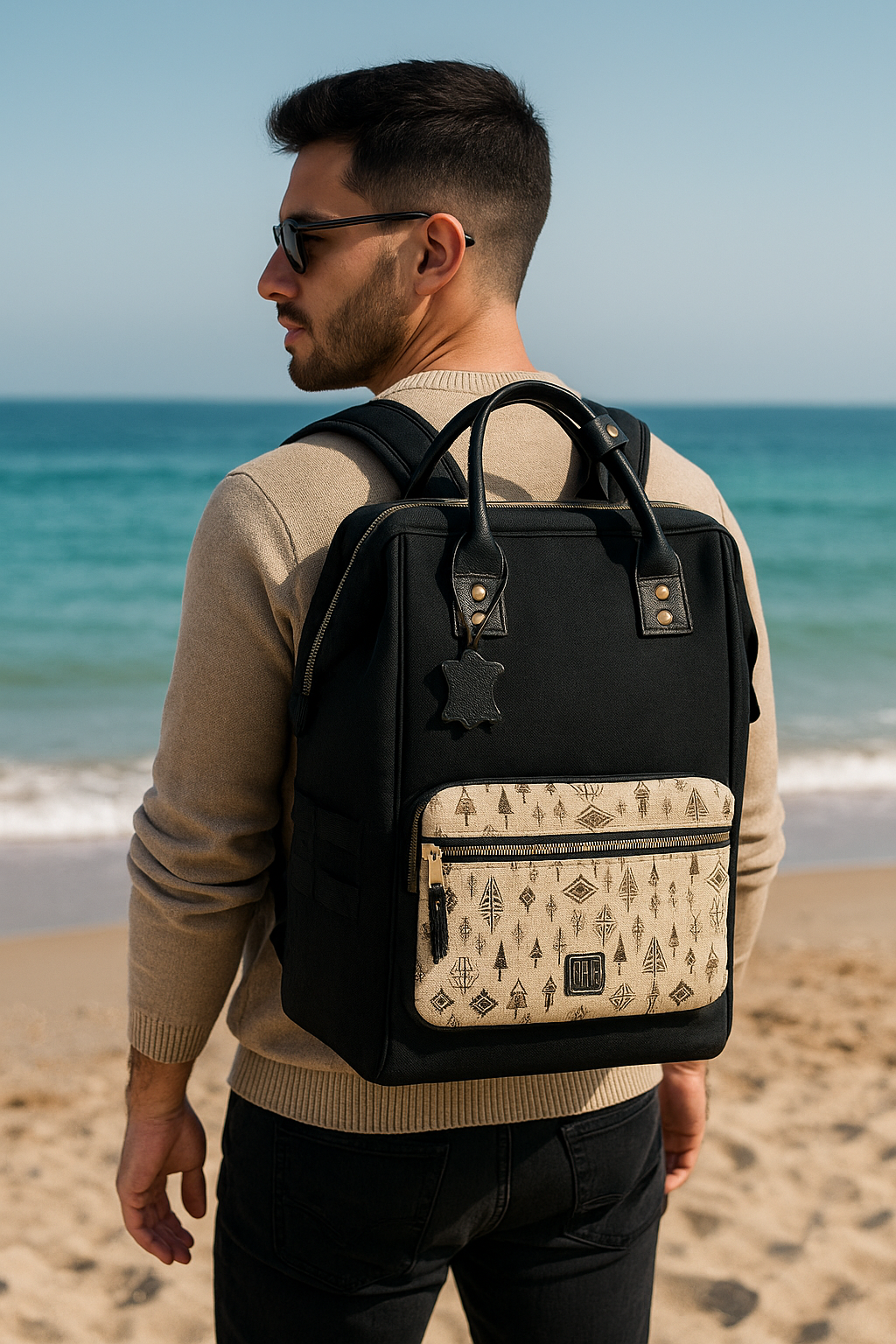 Sac à dos Oasis| Collection Exclusive | Moroccan Legacy - Fibules et Tatouages