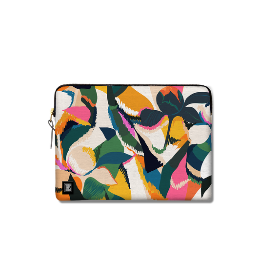 Housse Ordinateur & Tablette | Collection Floral | Jardin Abstrait