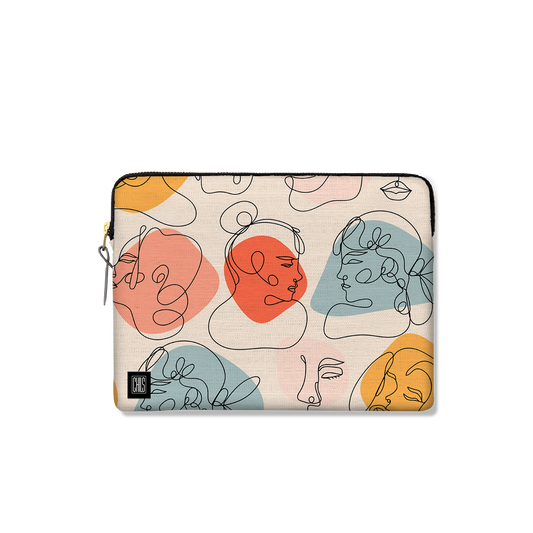 Housse Ordinateur & Tablette | Collection One Line | Line Art Party