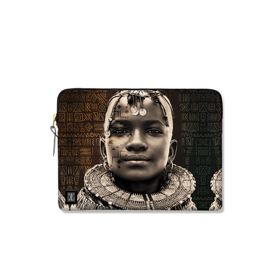 Housse Ordinateur & Tablette | Collection African Ethnic | Noble Guerrier