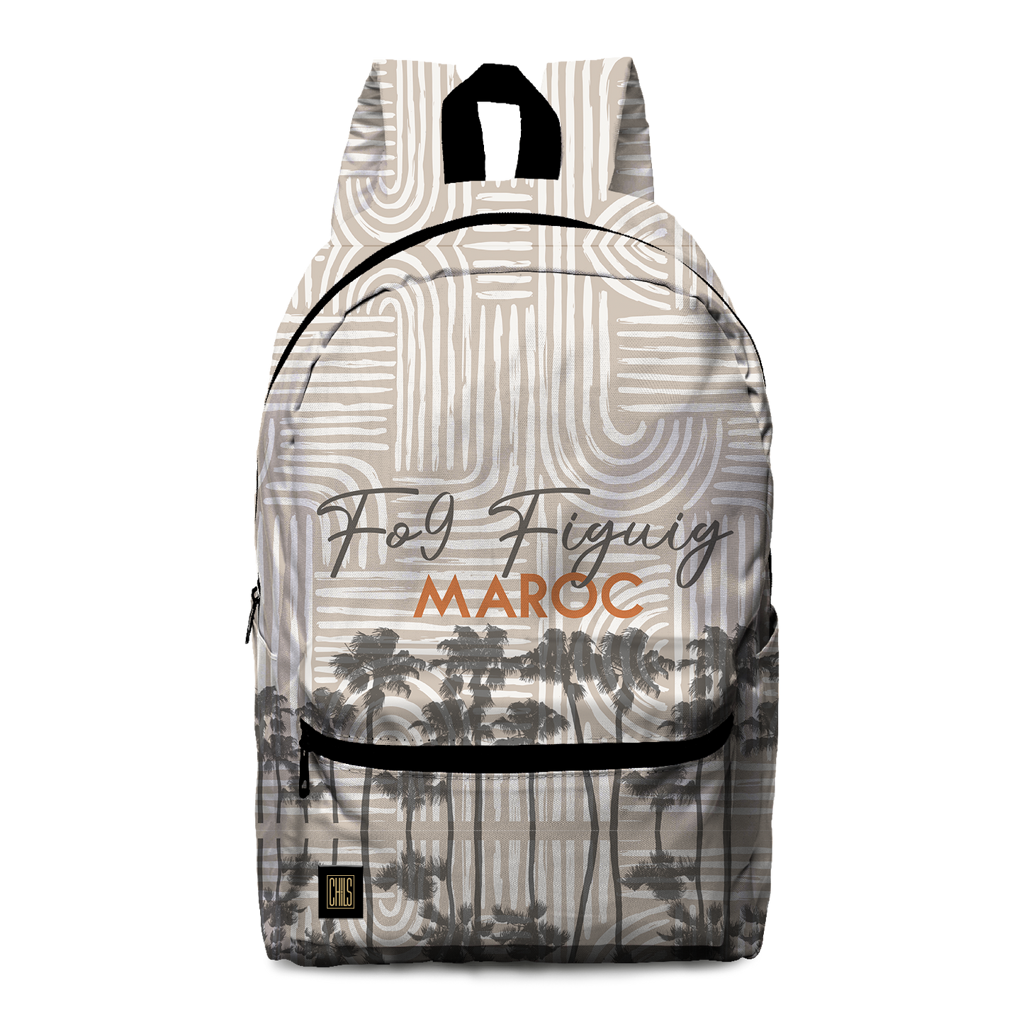 Sac à Dos | Collection Muted Tones | Courbes Subtiles – Fo9 Figuig
