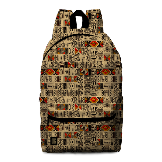 Sac à Dos | Collection African Ethnic | Mélange Tribal – Beige