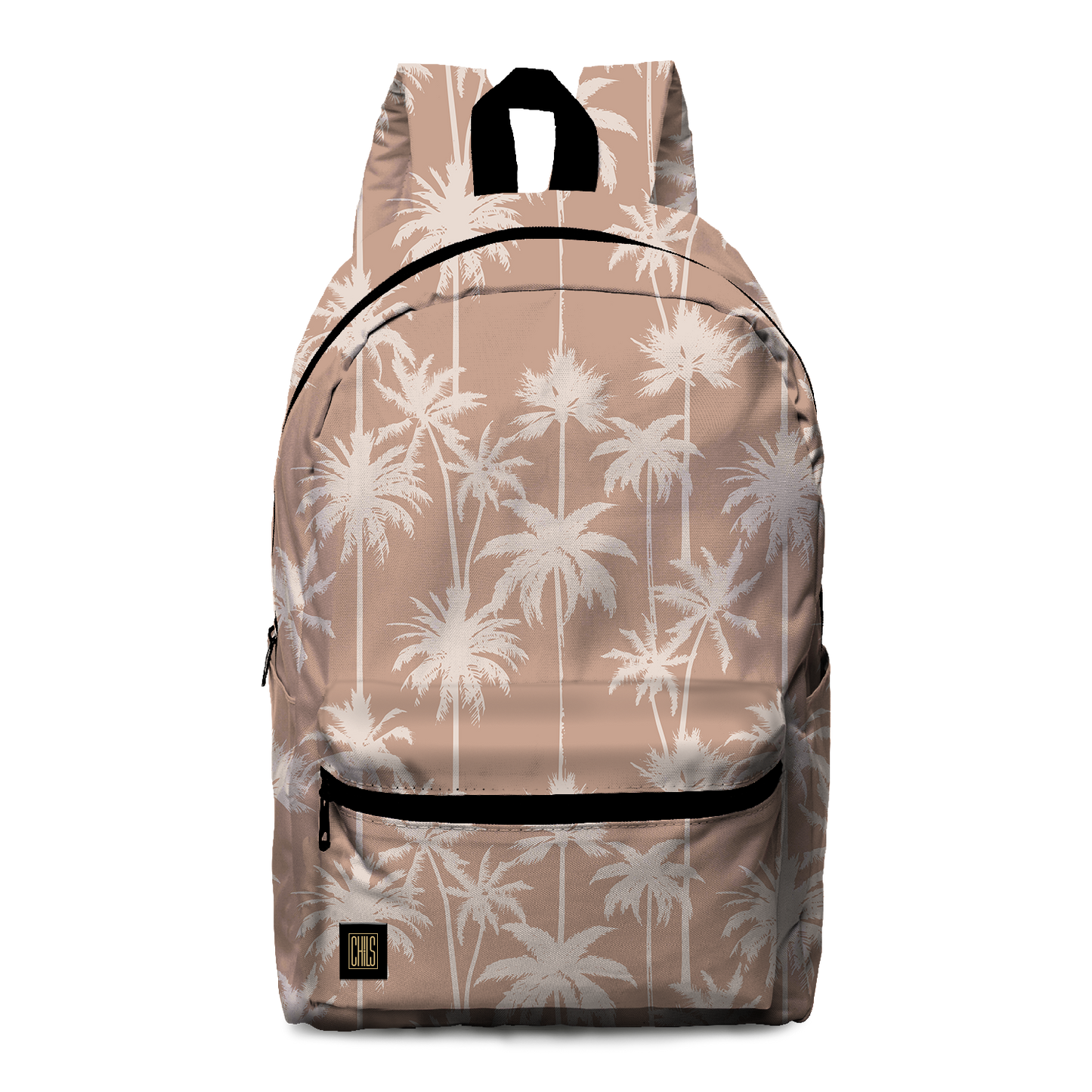 Sac à Dos | Collection Muted Tones | Palmiers Blancs – Terracotta