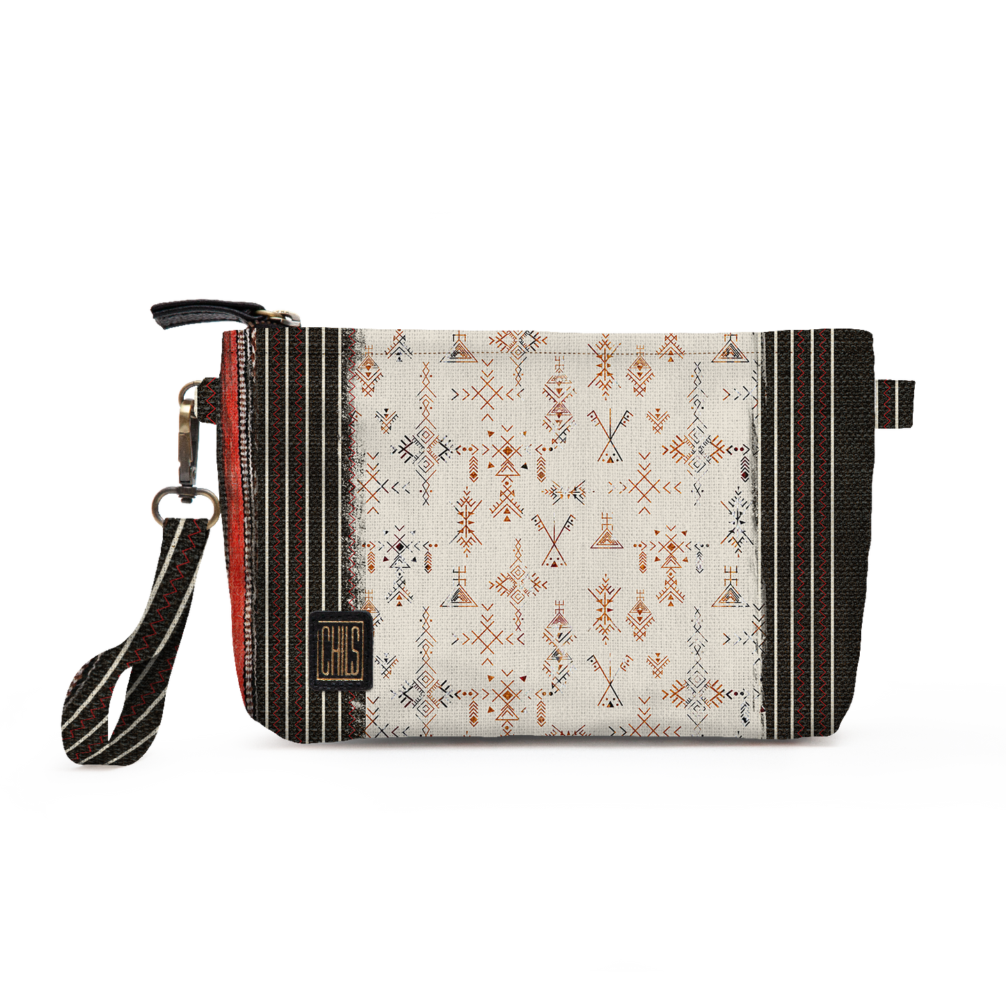 Trousse Vanity | Collection Berbère | Tatouages Ancestraux – Lignes Verticales