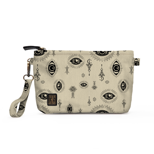 Trousse Vanity | Collection Berbère | Ayn El Qamar – Noir & Beige