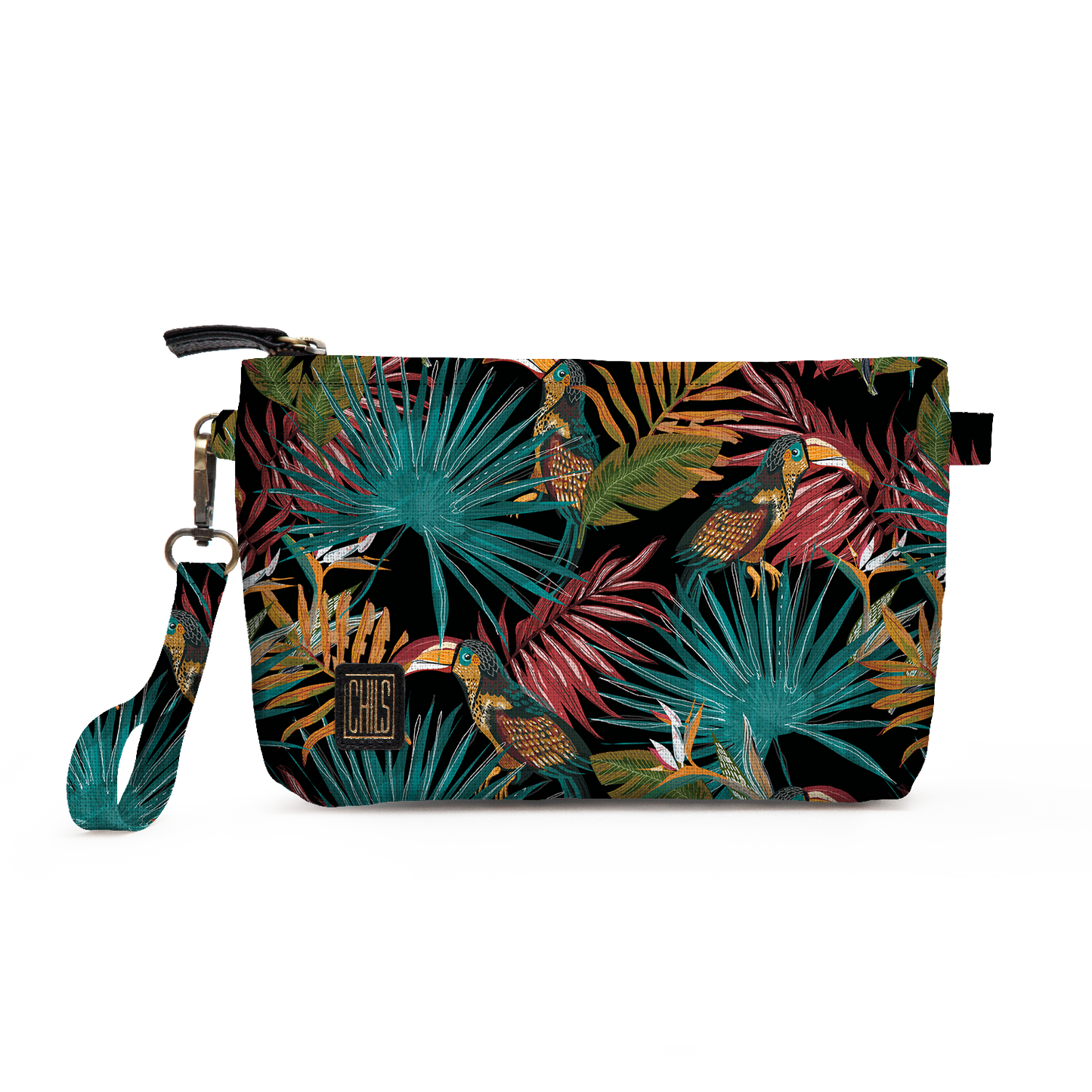 Trousse Vanity | Collection Floral | Calao Éclatant