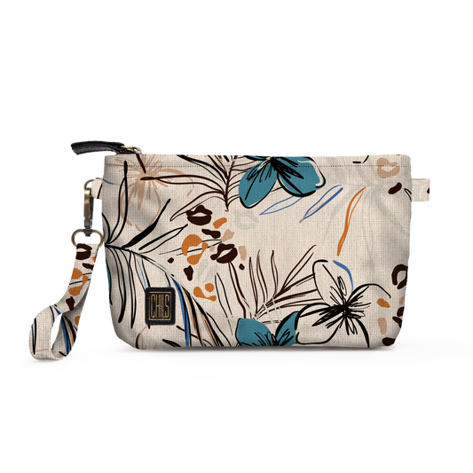 Trousse Vanity | Collection Floral | Hibiscus Élégant