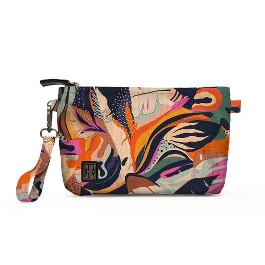 Trousse Vanity | Collection Floral | Art Abstrait
