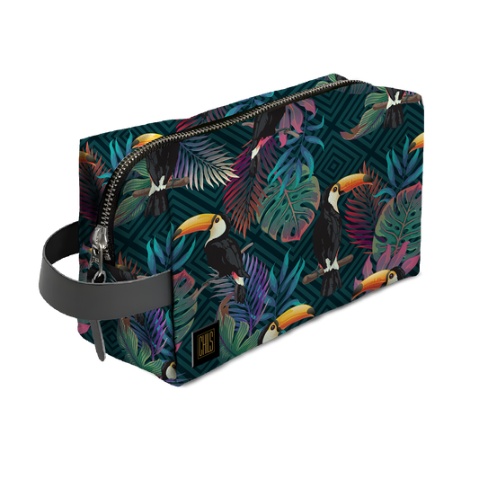 Trousse de Voyage | Collection Floral | Calaos et Carreaux Infini