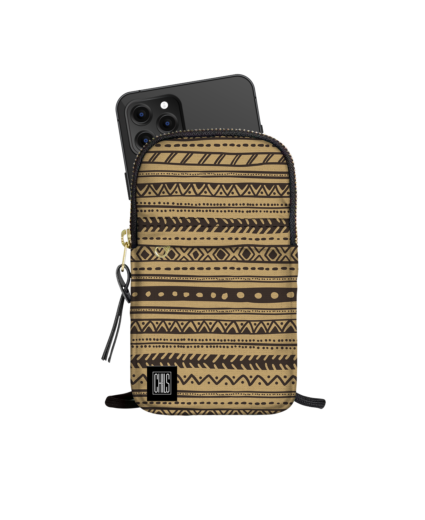Porte Téléphone | Collection African Ethnic | Tribal Lines