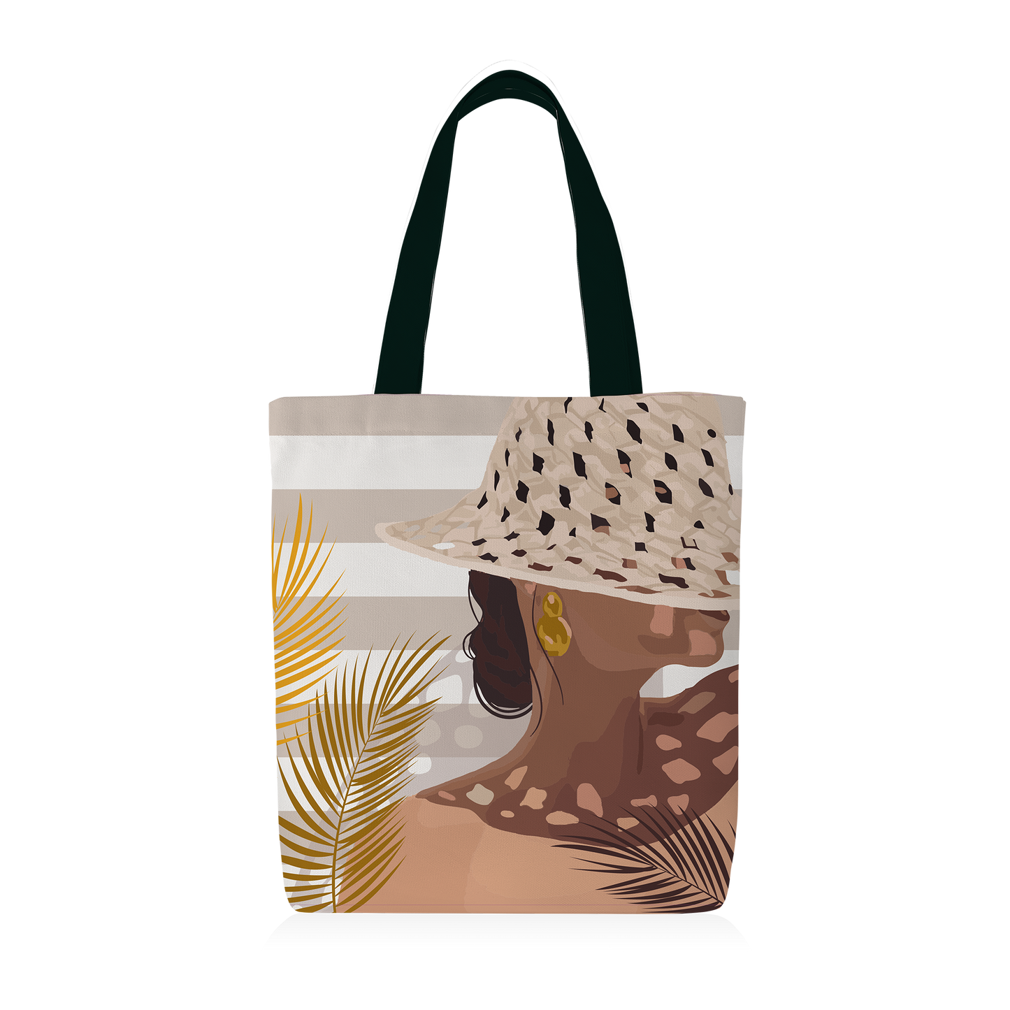 Tote Bag | Collection Muted Tones | Élégance Portrait & Palmes