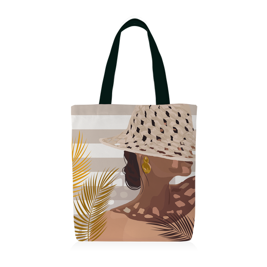 Tote Bag | Collection Muted Tones | Élégance Portrait & Palmes