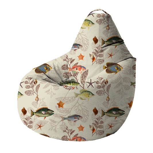 Bean Bag | Collection Aquarium | Aquarelle Marine