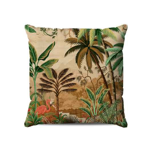 Coussin Carré | Collection Amazonia Jungle | Paradis Sauvage
