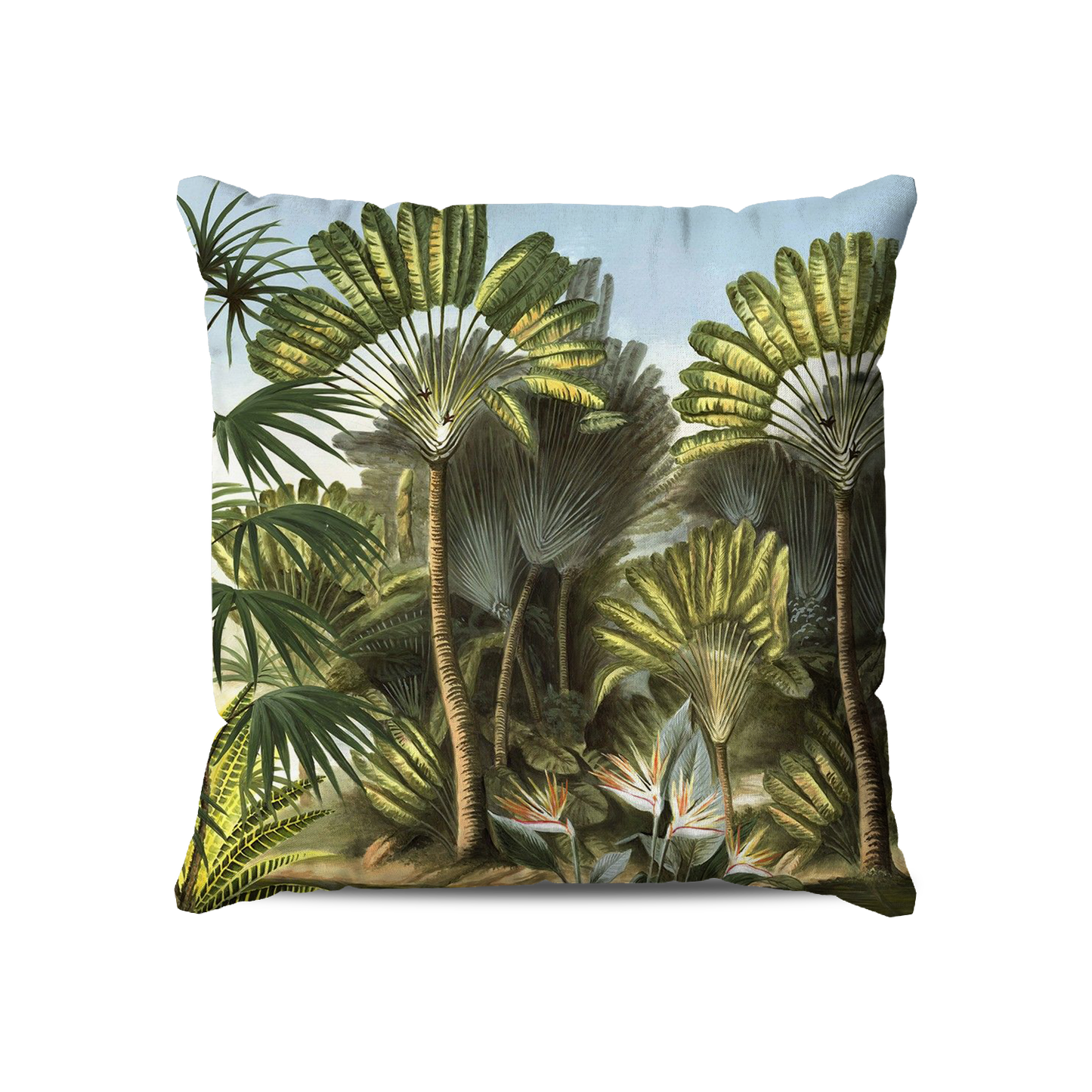 Coussin Carré | Collection Amazonia Jungle | Palmiers du Voyageur