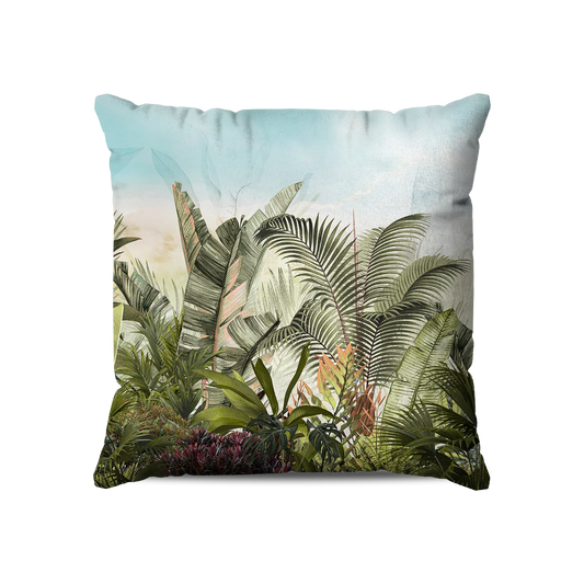 Coussin | Collection Amazonia Jungle | Oasis Ensoleillée