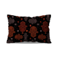 Coussin | Collection Berbère | Khmissa Ombre Sacrée – Rouge & Gris