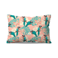 Coussin|  Collection Floral | Perroquets Pastel
