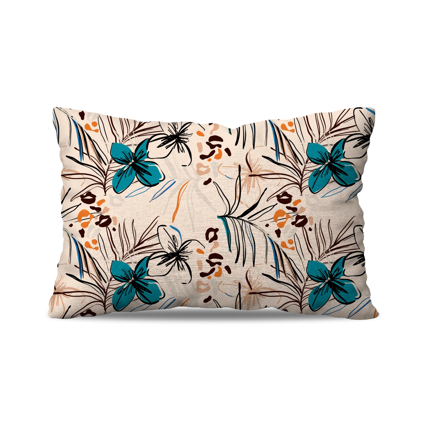 Coussin|  Collection Floral | Hibiscus Élégant