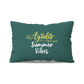 Coussin | Collection Summer Contrast | Agadir Summer Vibes – Émeraude