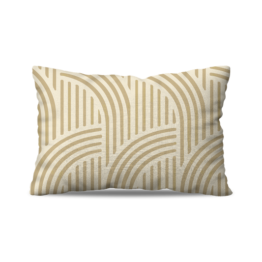 Coussin Rectangle | Collection Muted Tones | Courbes Art Déco