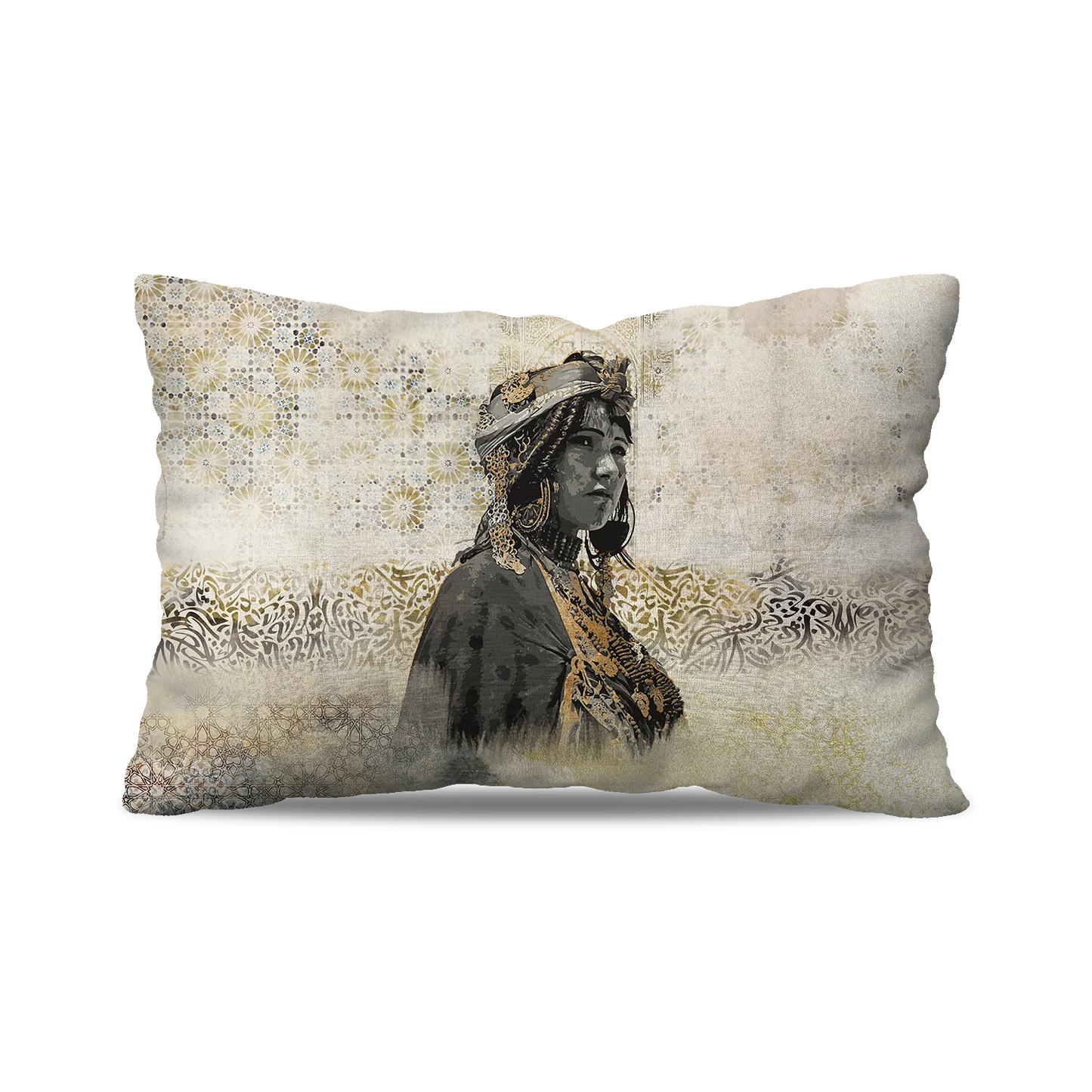 Coussin | Collection Berbère | La Berbère Noire – Light