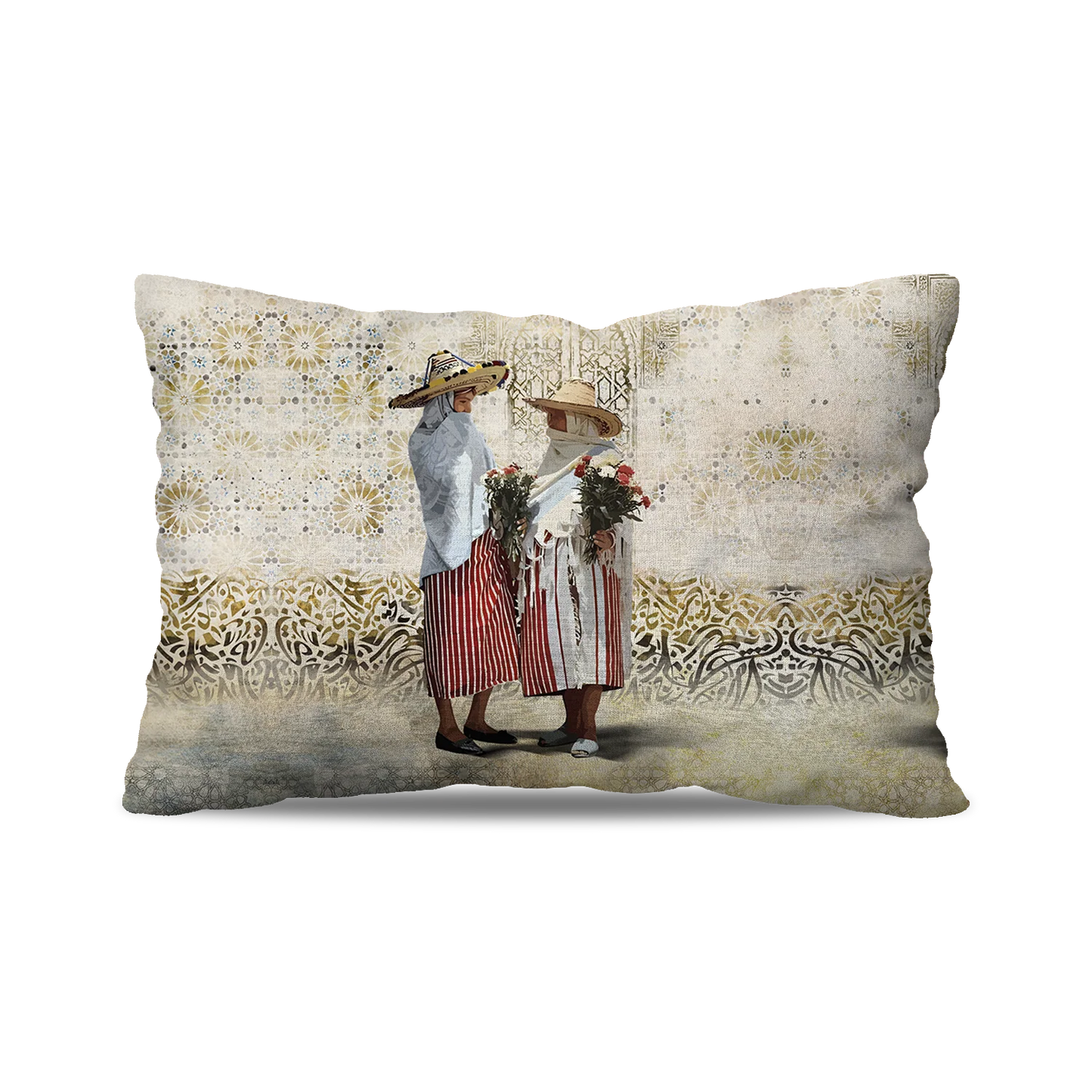 Coussin | Collection Berbère | Jebliyates en Fleurs