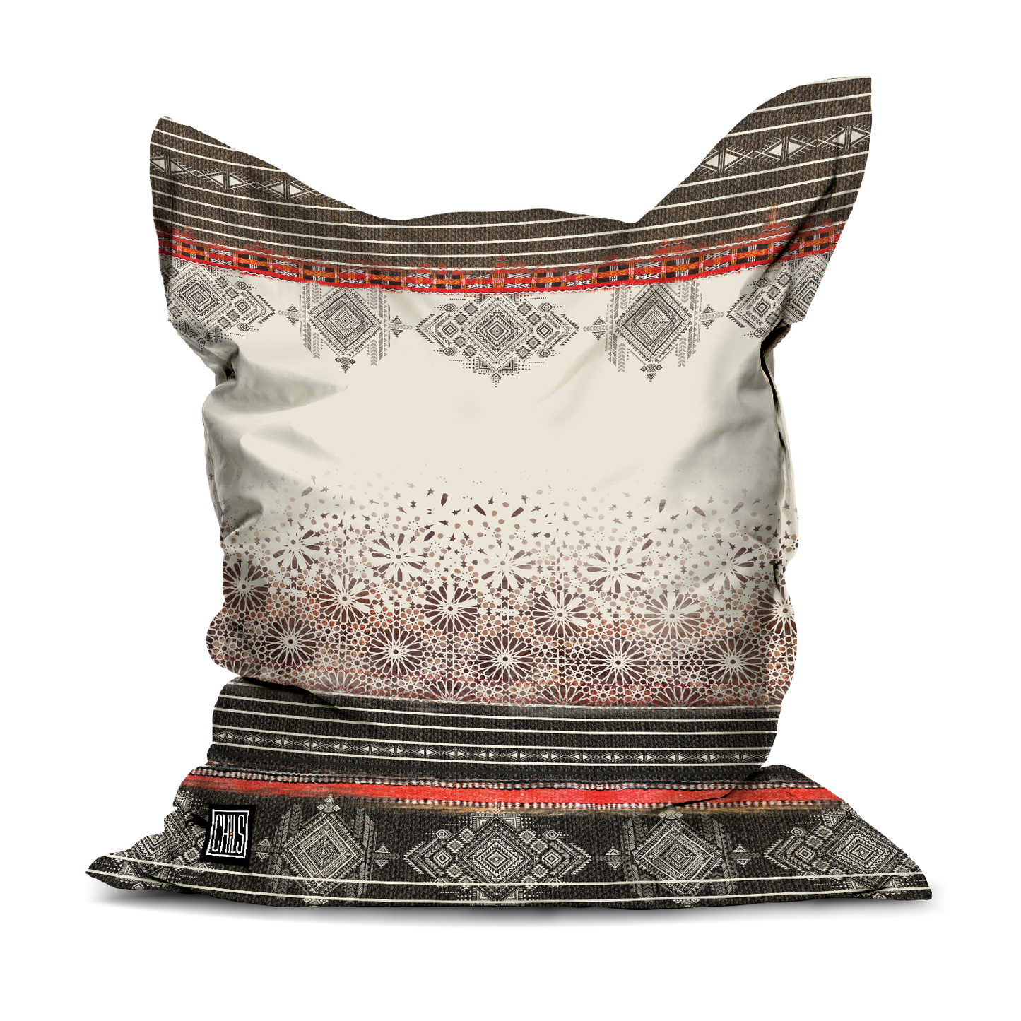 Pouf Géant | Collection Berbère | Mosaïque Ancestrale