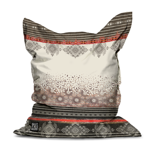 Pouf Géant | Collection Berbère | Mosaïque Ancestrale