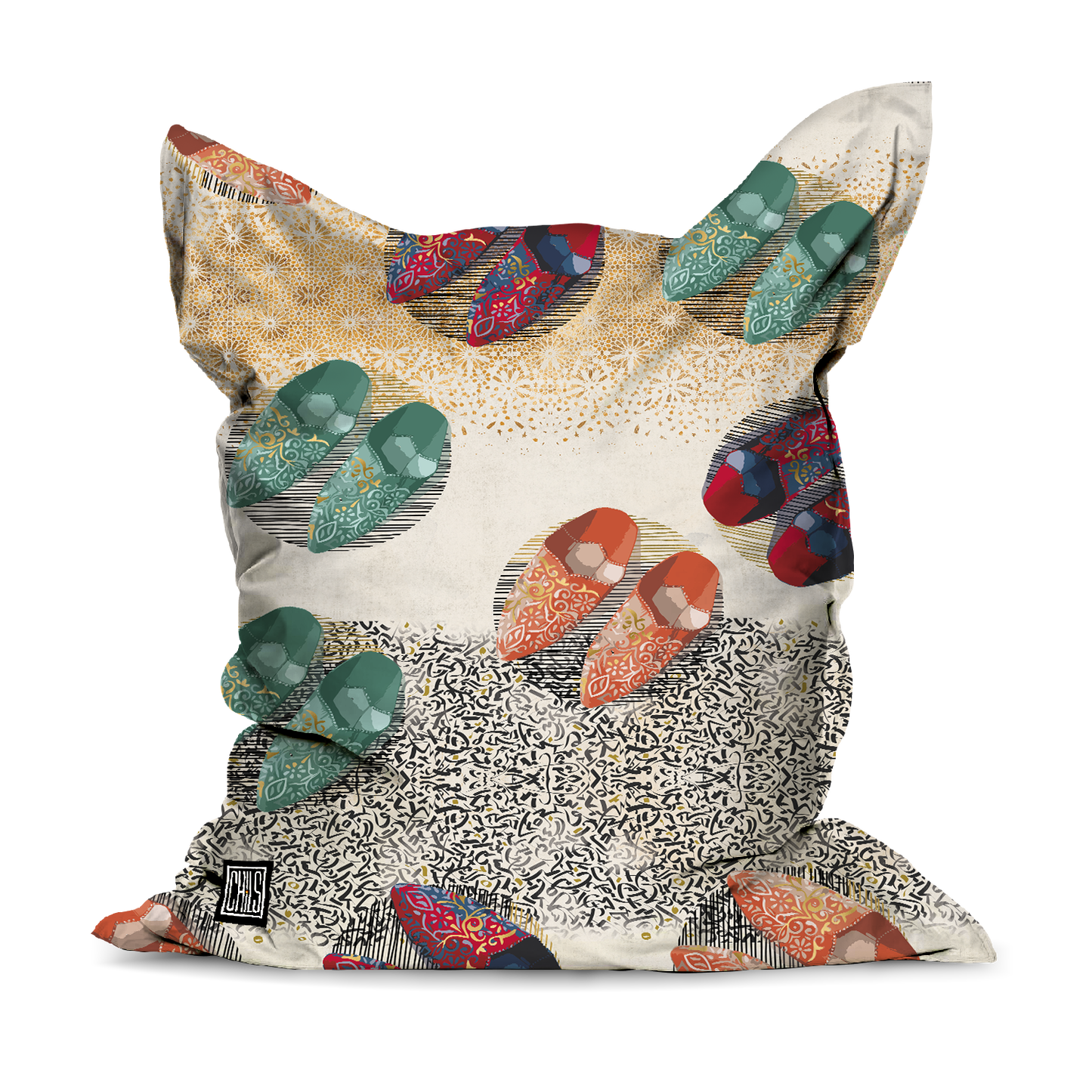Pouf Géant | Collection Berbère | Danse des Cherbils