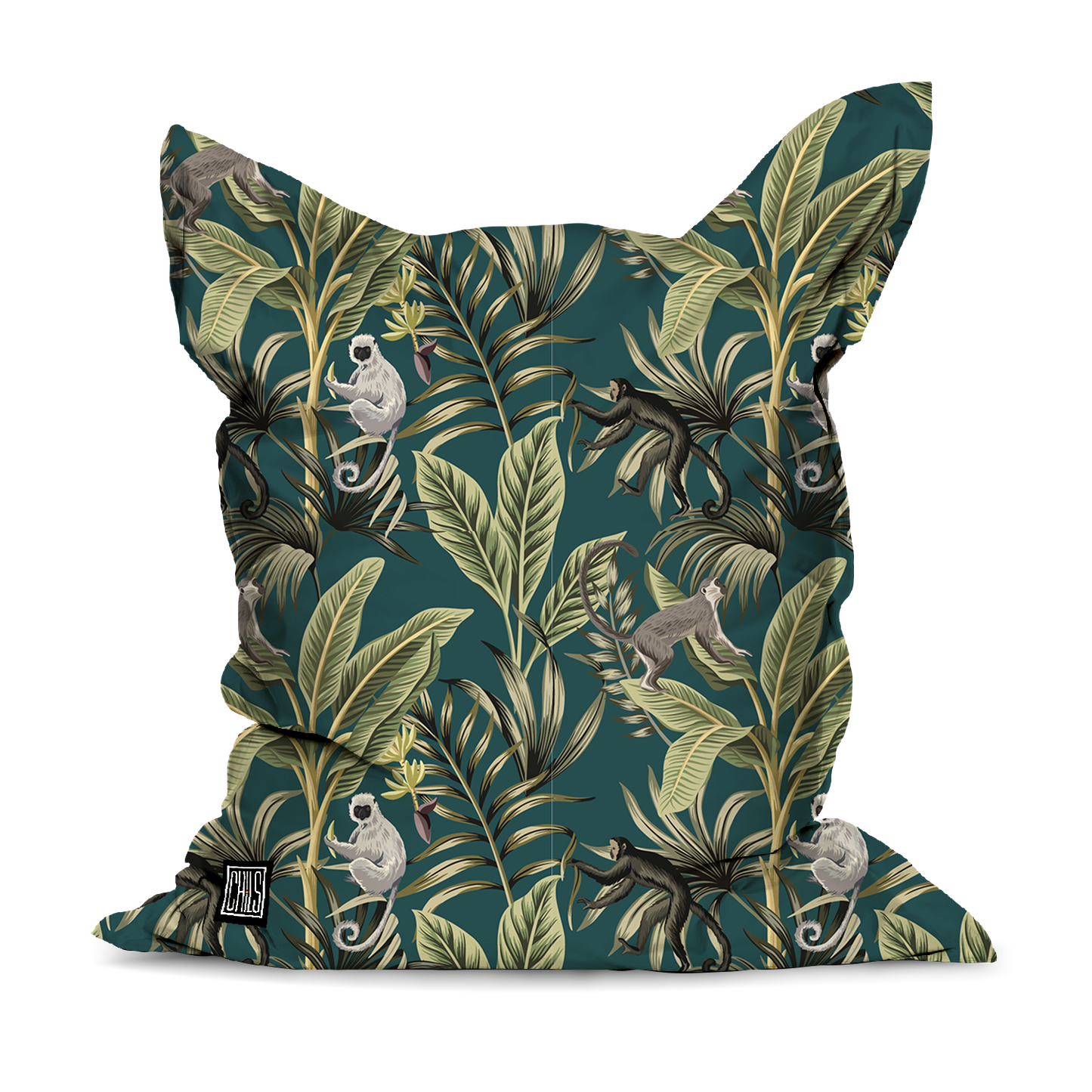 Pouf Géant | Collection Amazonia Jungle | Jungle Exotique