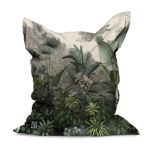 Pouf Géant | Collection Amazonia Jungle | Aurore Brumeuse