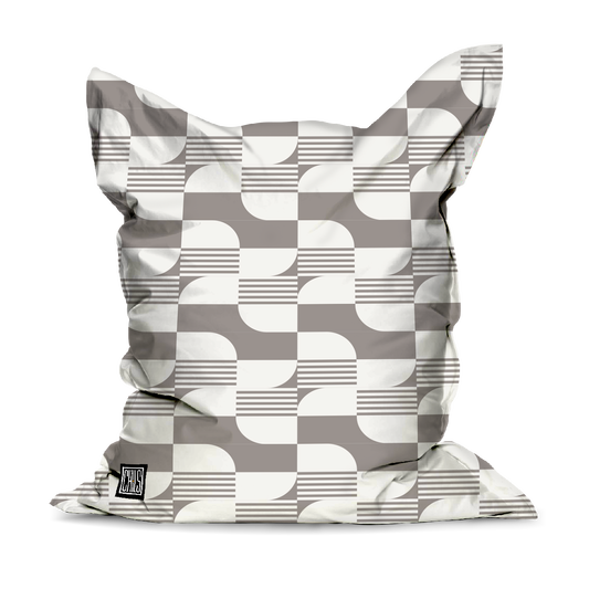 Pouf Géant | Collection Muted Tones | Équilibre Graphique