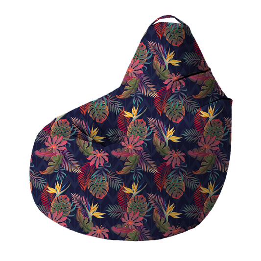 Bean Bag | Collection Floral | Feuillage Exotique