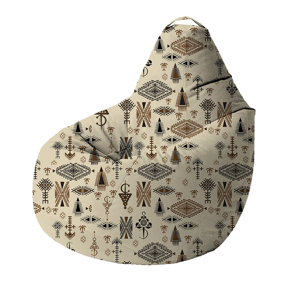 Bean Bag | Collection Berbère | Fibules et Tatouages