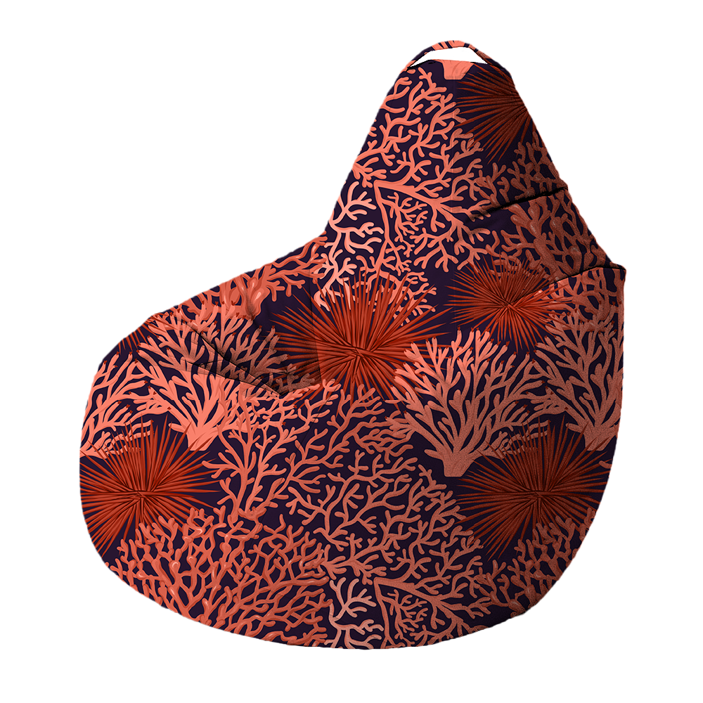Bean Bag | Collection Aquarium | Coraux Écarlates
