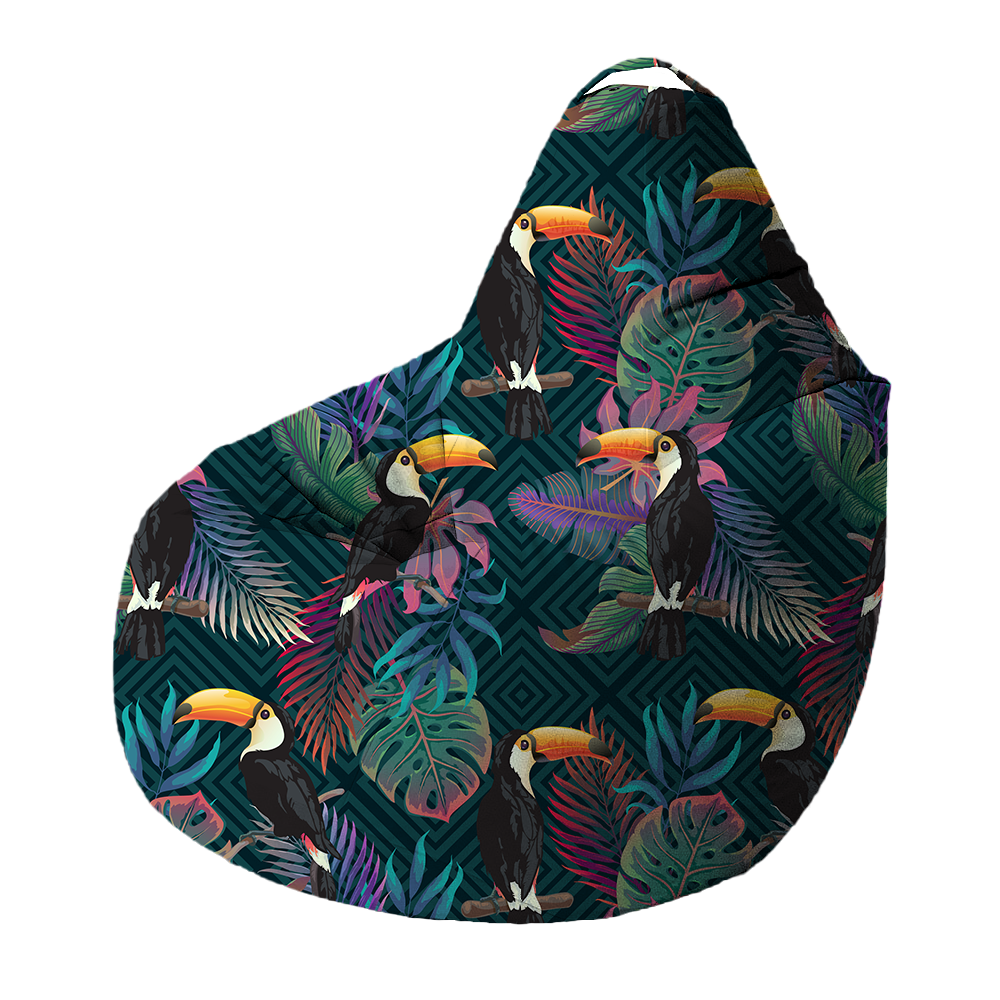 Bean Bag | Collection Floral | Calaos et Carreaux Infini