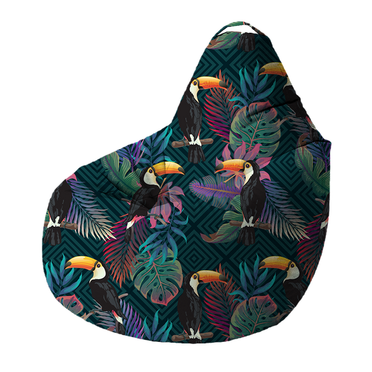 Bean Bag | Collection Floral | Calaos et Carreaux Infini