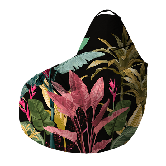 Bean Bag | Collection Floral | Feuillage Déstructuré