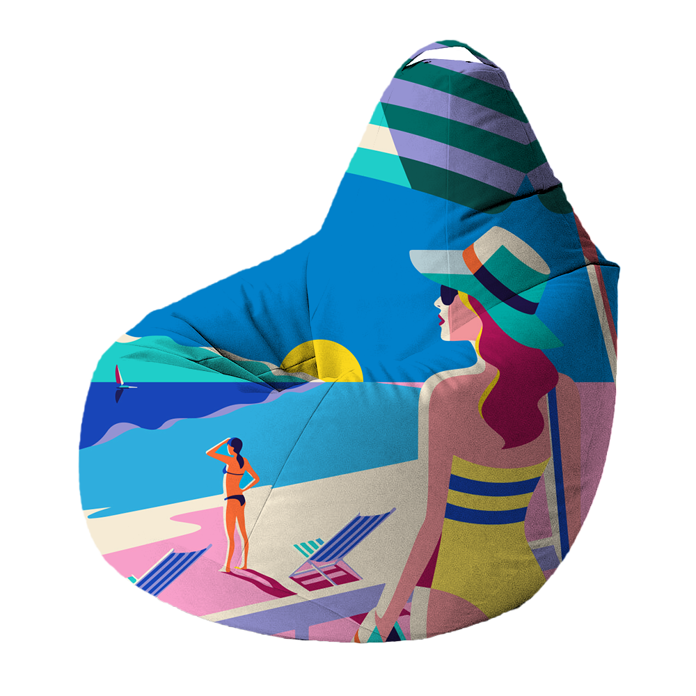 Bean Bag | Collection Summer Contrast | Rétro Plage