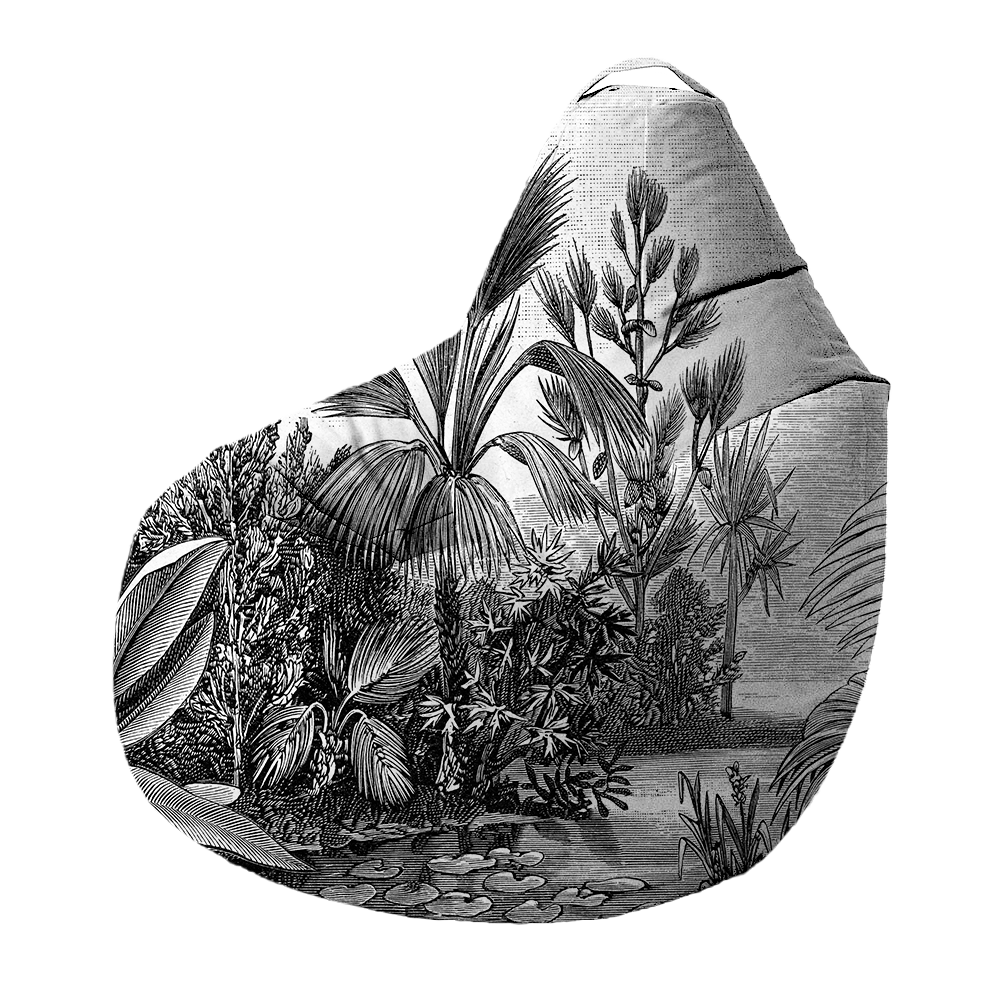 Bean Bag | Collection Tropical Ethnic | Rives Exotiques