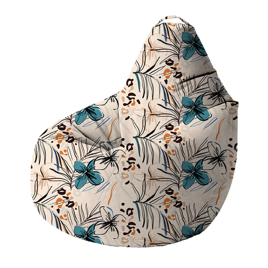Bean Bag | Collection Floral | Hibiscus Élégant