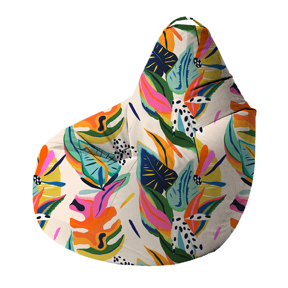 Bean Bag | Collection Floral | Éclat Exotique